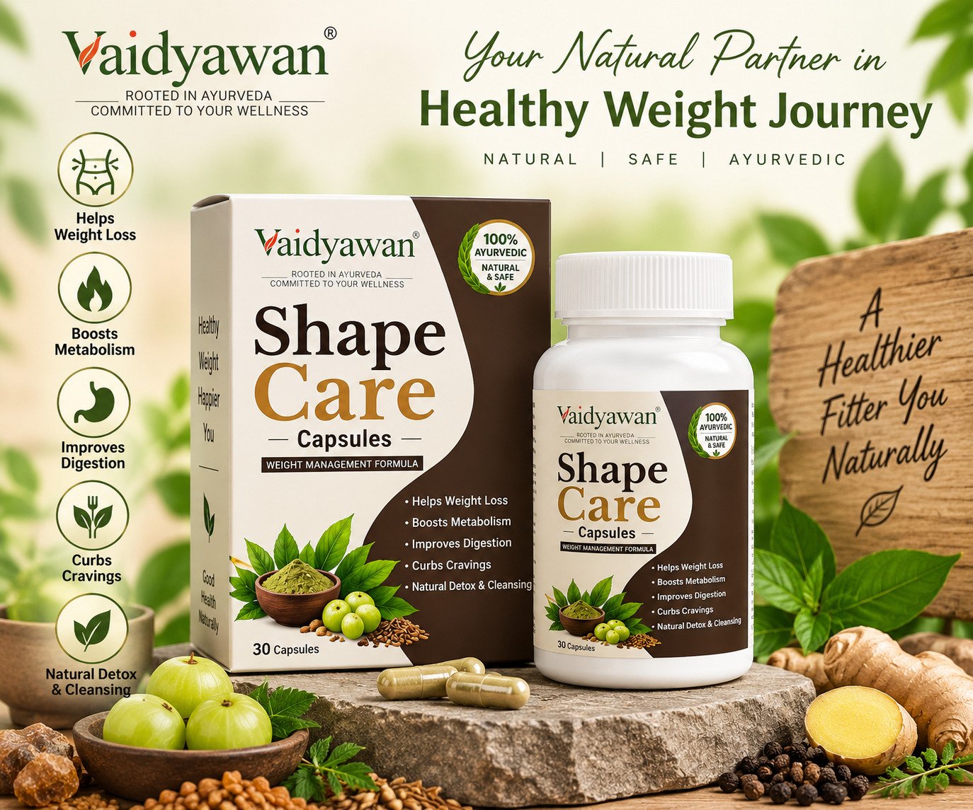 Vaidyawan Shape Care Capsules